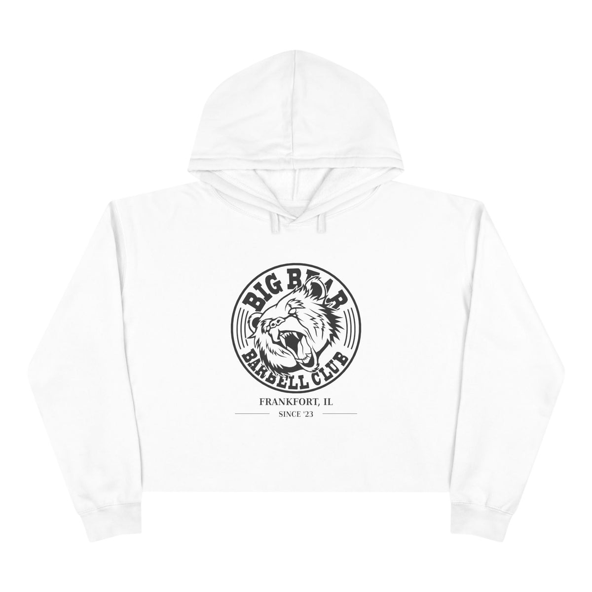 Big Bear Representative Crop hoodie product image