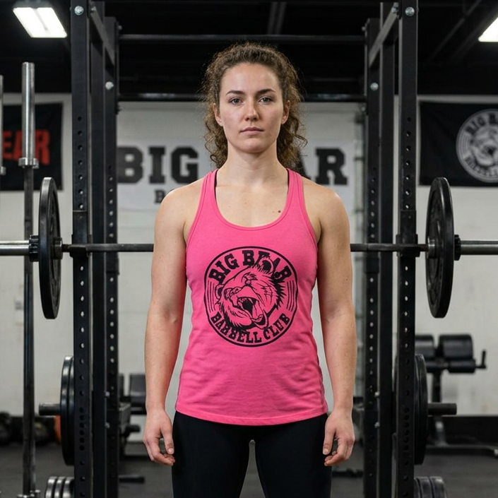 Big Bear Pink Tank