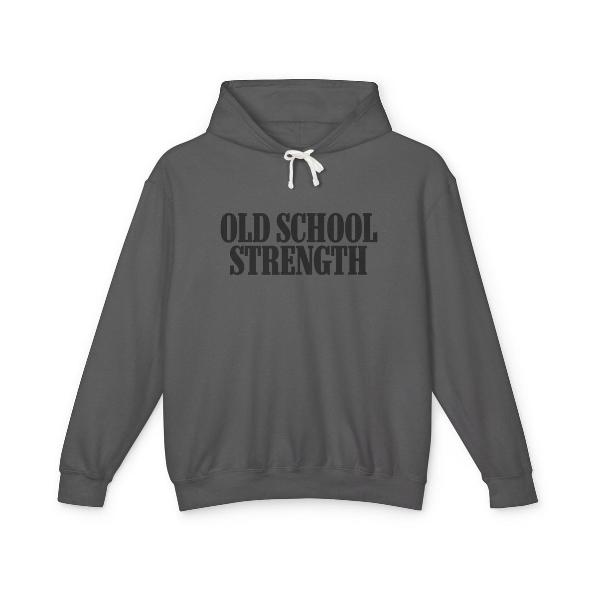 Old School Strength Women's Relaxed Cotton Hoodie - additional product image 4