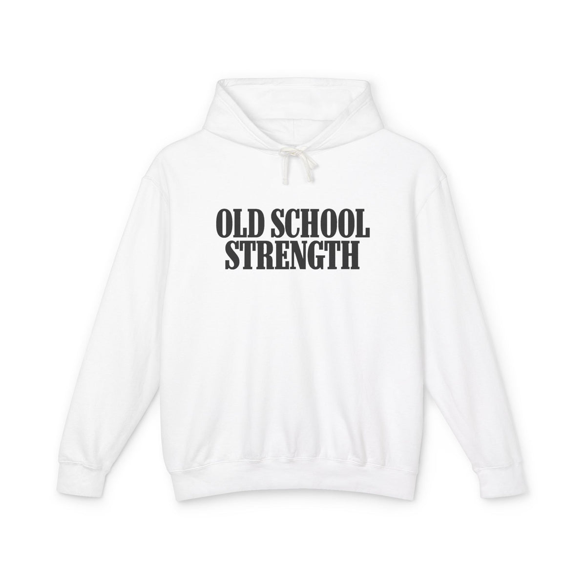 Old School Strength Women's Relaxed Cotton Hoodie - additional product image 6